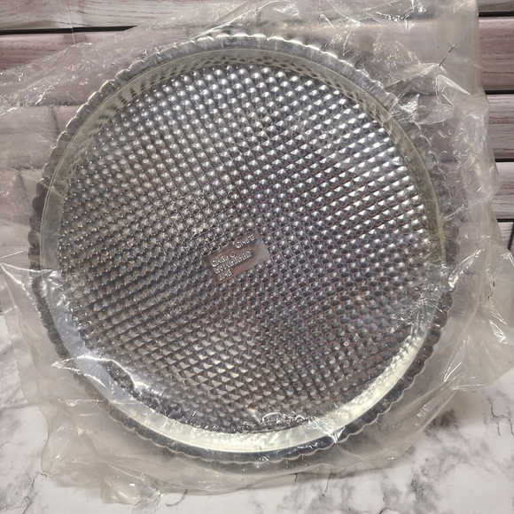 The Pampered Chef Kitchen Nwt The Pampered Chef Flan Pan Set Poshmark